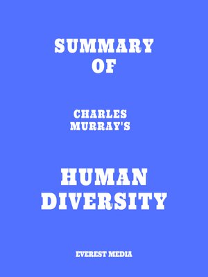 cover image of Summary of Charles Murray's Human Diversity